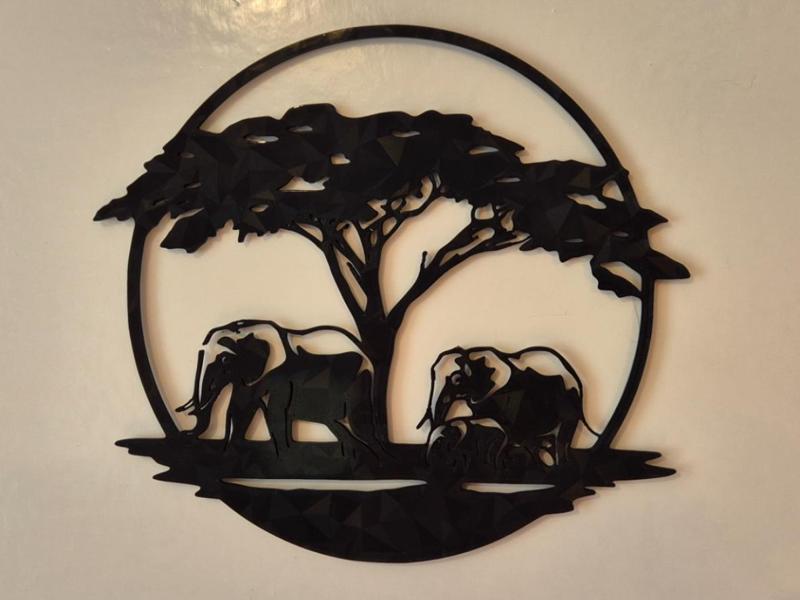 Elephant Wall Deco