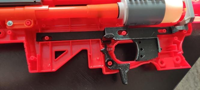 Dart Zone Max Stryker Hair Trigger & Working Safety