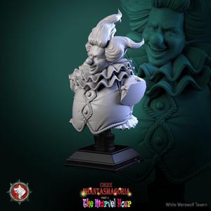 Bibble the Bonbon Buffoon - Pre-supported Bust STL