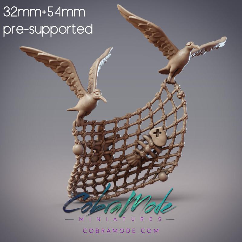 Bird Pirates - Jonathan & Zu, Seagull Trappers (Pre-supported)