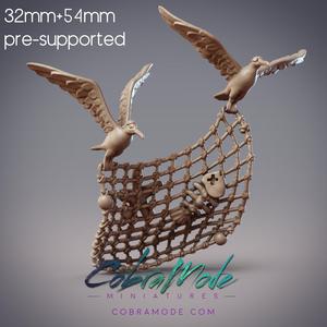 Bird Pirates - Jonathan & Zu, Seagull Trappers (Pre-supported)