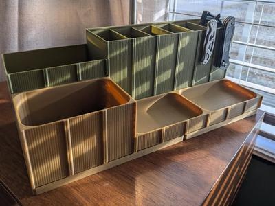Gridfinity EDC Organizer and Display- Large,Fancy