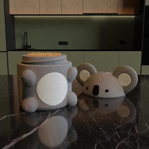 Koala toothpick holder