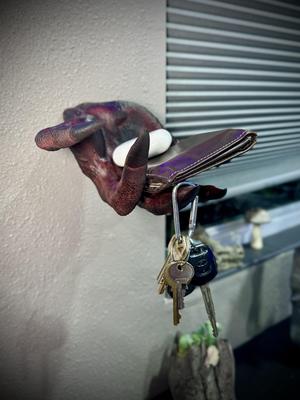 demon hand wall decor
