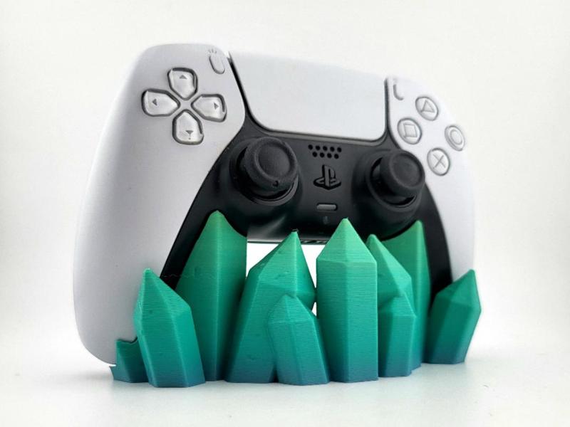 Crystal PS5 Controller Stand Holder for Gamers