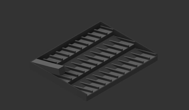 CNC Endmill Sorting Case