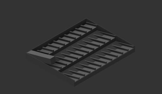 CNC Endmill Sorting Case