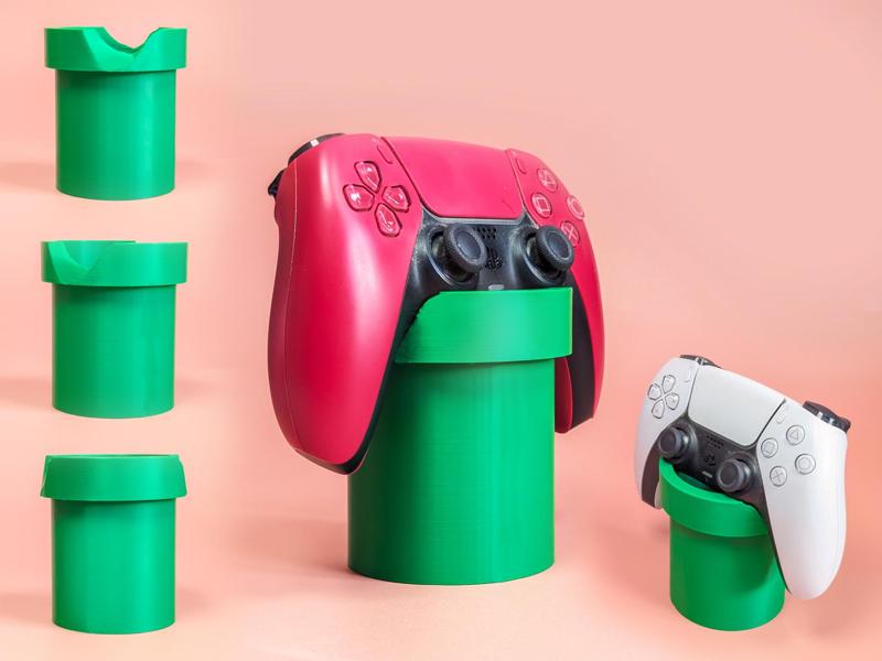 Super Mario Pipe PS5 Controller Stand
