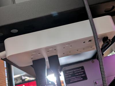 Magnetic surge protector mount - Quick Print!
