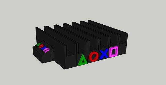 PS4/PS5 Modular "Games Holder"