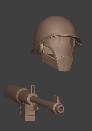 GI robot mask 