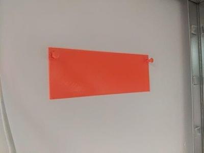 Router hanger - no drilling, double tape (FRITZ!Box 7530)