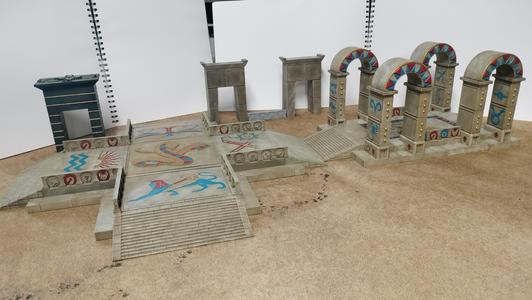 Egyptian Themed Plaza Set