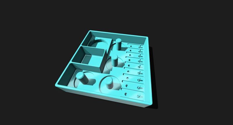 Soldering Iron Accessories Organizer 