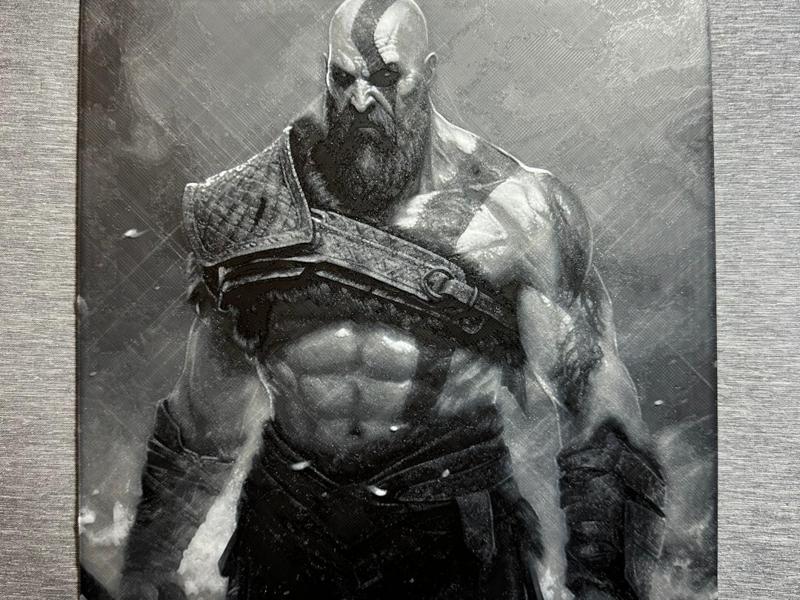 Kratos God of War Hueforge