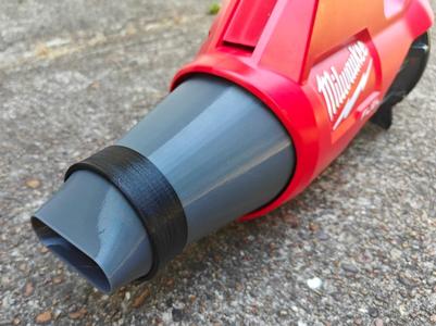 Fan Modifier for M18 leaf blower stubby nozzle