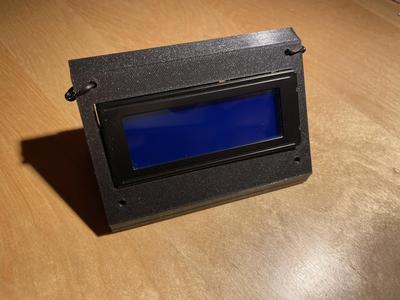 20x4 LCD stand