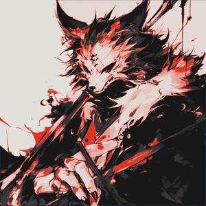 Fox warrior (Hueforge)