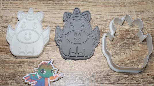 cookie cutter unicorn cute