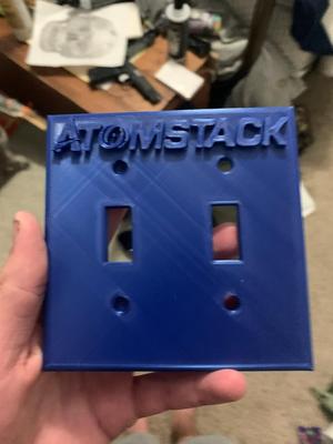 Atomstack light switch cover