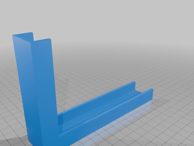 Box fan filter bracket 