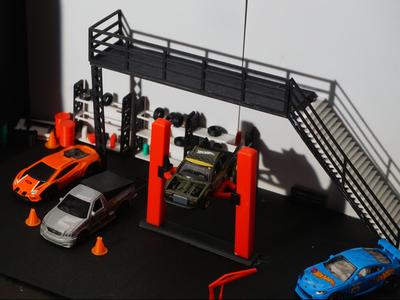 Build Your Dream Garage Diorama (A1 mini, No AMS)