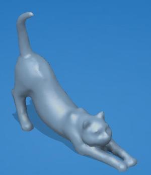 Stretching Cat