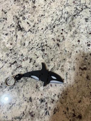 Flexi Orca Keychain