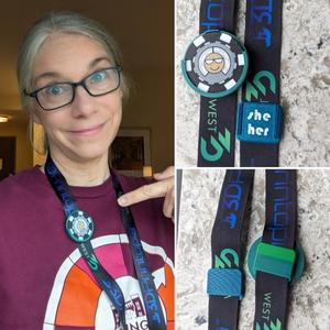 MakerChip Lanyard Ribbon Mount
