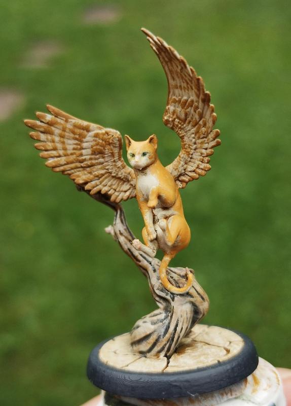 Tressym - Flying Cat - Supported by scenery