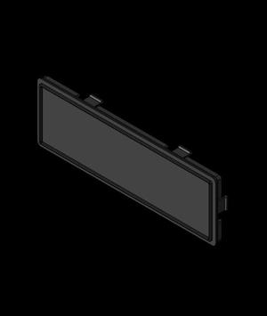 1992-1996 FORD Truck Radio Delete Plate