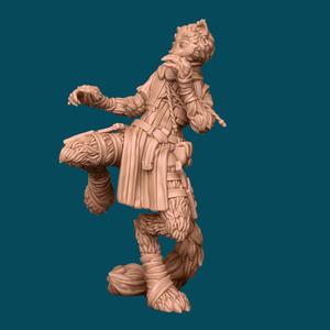 Arrissa, a kitty monk