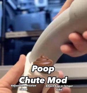 Poop Chute Funnel