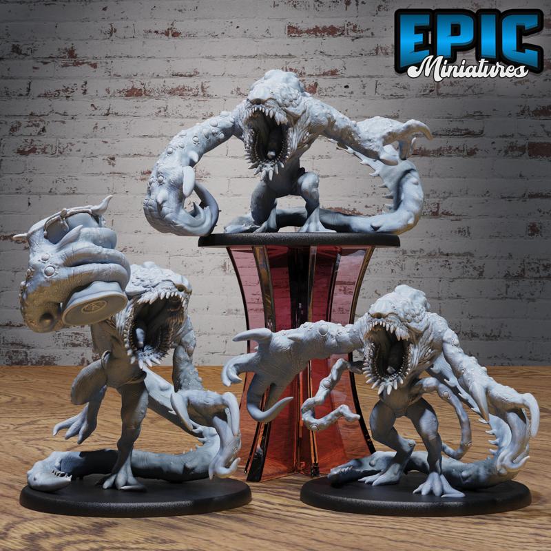 Astral Devourer Set / Cosmic Predator / Lovecraftian Entity / Psionic Space Encounter / Planar Beast