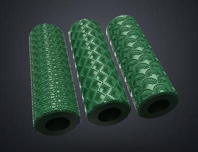 Texture Rollers Art Deco wide Vol.3 (7-9)