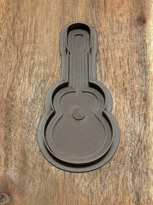 Guitar Cookie Cutters and Stamps