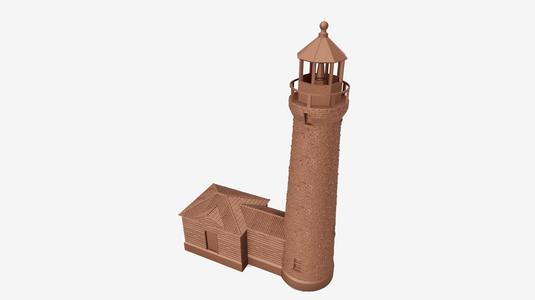 LIGHTHOUSE TEXTURED - CRISP POINT