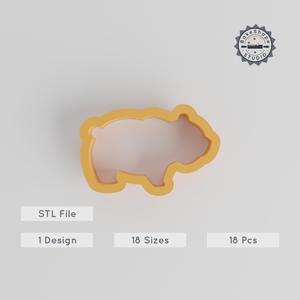 Panda Shape Cutter Set, 18 Sizes for Cookies, Fondant & Clay, Animal-Themed Craft & Baking Tool PRODUCT_139