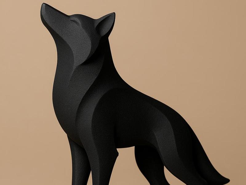 Wolf Sculpture - Home Decor