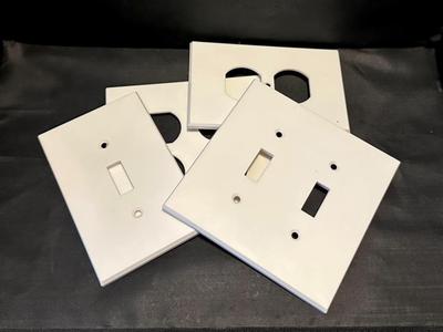 Switch and Outlet Plates - Single and Double 