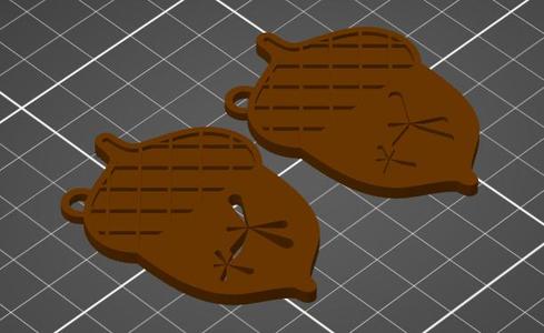 ALD Acorn Keychain