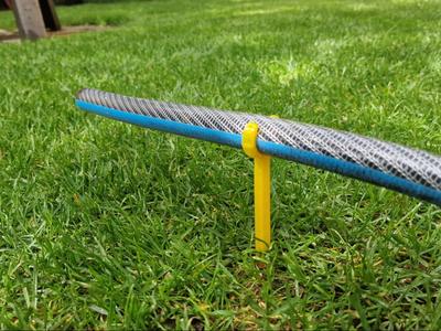 Garden hose ground spike, hose holder 3/4"