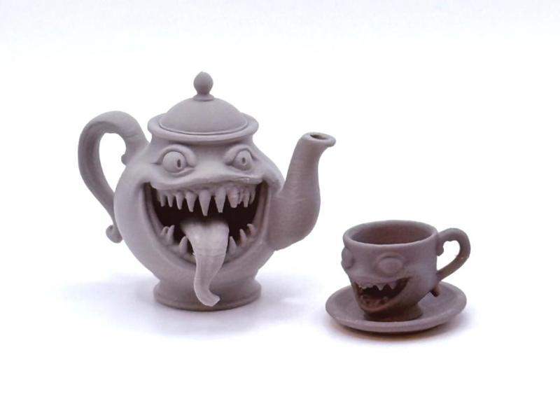 Mimic Tea Set: “Sip at Your Own Risk”