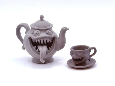 Mimic Tea Set: “Sip at Your Own Risk”