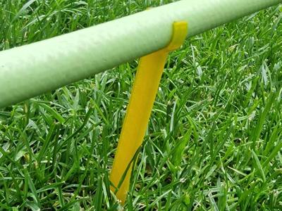 Garden hose ground spike, hose holder 1/2"