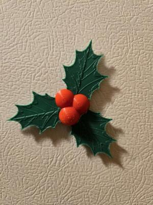 Holly Sprig Magnet
