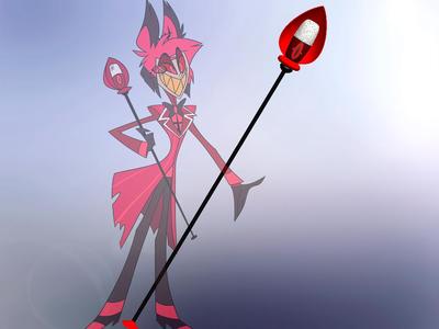 ALASTOR MICROPHONE HAZBIN HOTEL