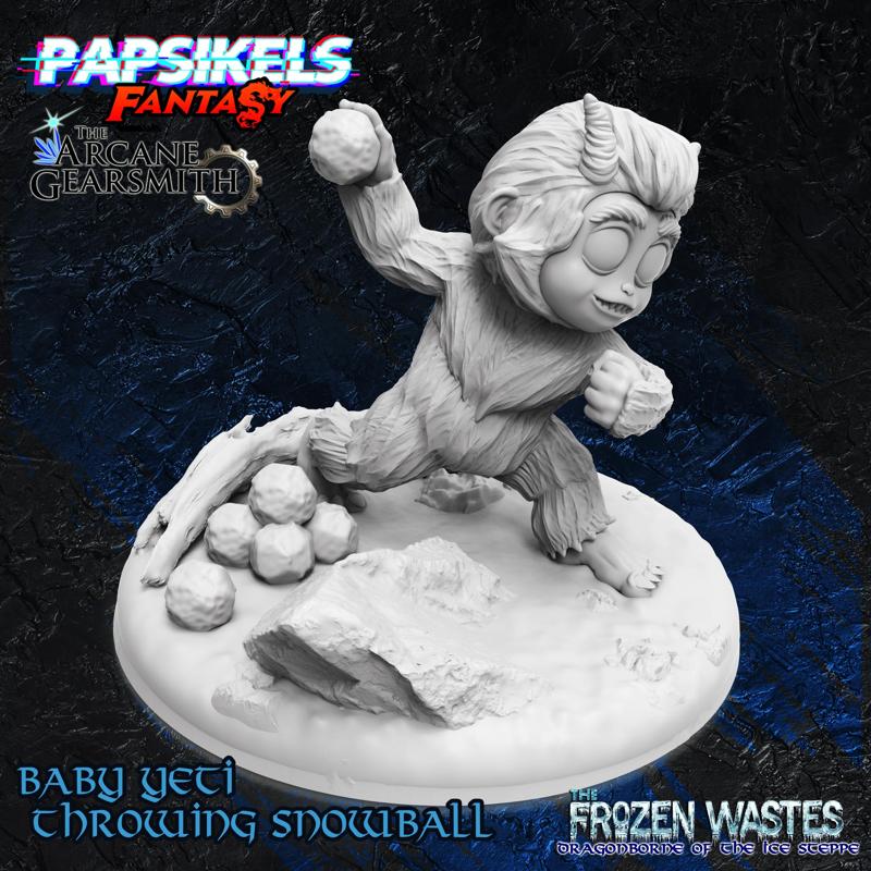 BABY YETI THROWING