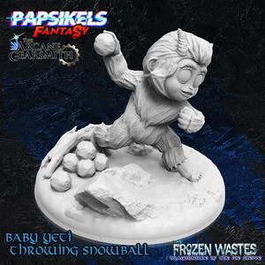 BABY YETI THROWING