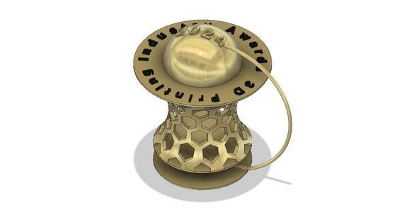 Spool Bottom Award Trophy